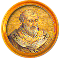 Round portrait medallion of Alexander III, Basilica of St. Paul Outside the Walls