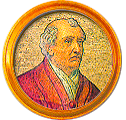 Round portrait medallion of Benedict VIII, Basilica of St. Paul Outside the Walls