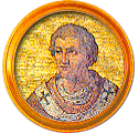 Round portrait medallion of Clement II, Basilica of St. Paul Outside the Walls