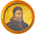 Round portrait medallion of Clement VII, Basilica of St. Paul Outside the Walls