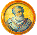 Round portrait medallion of Conon, Basilica of St. Paul Outside the Walls