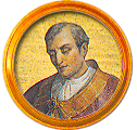 Round portrait medallion of Donus, Basilica of St. Paul Outside the Walls