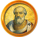 Round portrait medallion of Adrian II, Basilica of St. Paul Outside the Walls