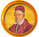 Round portrait medallion of Innocent XII, Basilica of St. Paul Outside the Walls