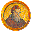 Round portrait medallion of Julius II, Basilica of St. Paul Outside the Walls