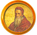 Round portrait medallion of Julius III, Basilica of St. Paul Outside the Walls