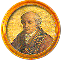 Round portrait medallion of Leo VI, Basilica of St. Paul Outside the Walls