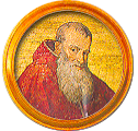 Round portrait medallion of Paul III, Basilica of St. Paul Outside the Walls