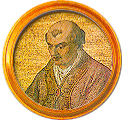 Round portrait medallion of Nicholas II, Basilica of St. Paul Outside the Walls