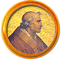 Round portrait medallion of Sergius III, Basilica of St. Paul Outside the Walls