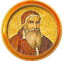 Round portrait medallion of Urban VII, Basilica of St. Paul Outside the Walls